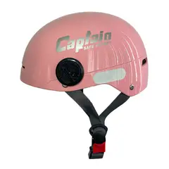 GREENLINE - Casco Bicimoto VMP Bicicleta Modelo C01 ROSADO