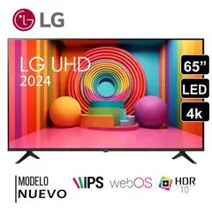 LG - Televisor 65” UHD 4K Thinq Ai 65UT7300PSA