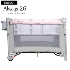 INFANTI - Cuna Corral Always 2G Rosado