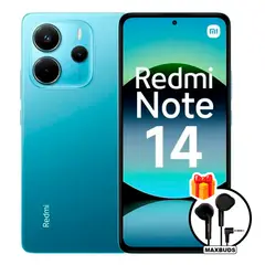 XIAOMI - Note 14 4G 8GB RAM 256GB AZUL + Maxell - EB95
