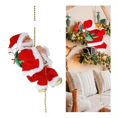 GENERICO - Papá Noel Sube Cuerda Decorativo