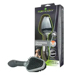 FURMINATOR - Cepillo Doble de Aseo para Perros y Gatos