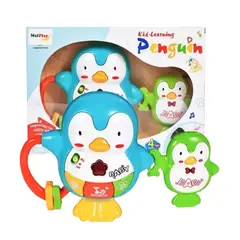 GENERICO - Dúo Sonajas Pingüinos Sensoriales