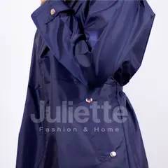 GENERICO - CORTAVIENTO CAPA IMPERMEABLE ESTILO CASUAL