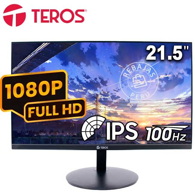 Monitor TE-2130CS 22″ FHD IPS 100Hz HDMI VGA FreeSync VESA