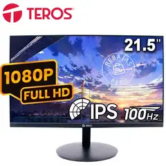 TEROS - Monitor TE-2130CS 22″ FHD IPS 100Hz HDMI VGA FreeSync VESA