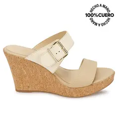 VIALE - Sandalia Strap Casual ALE-2522 PeleHues Cuero