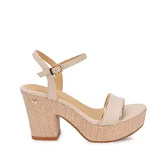 Piazza - Sandalia Dorsay Casual DEXA-2618 Hueso