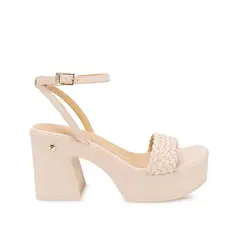 Piazza - Sandalia Dorsay Casual DEXA-2627 Hueso