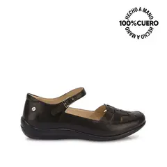 VIALE - Zapato Canasta Casual DK-2601 Negro Cuero