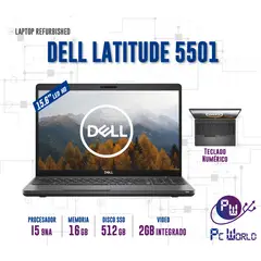DELL - Laptop Reacondicionada Latitude 5501 i5