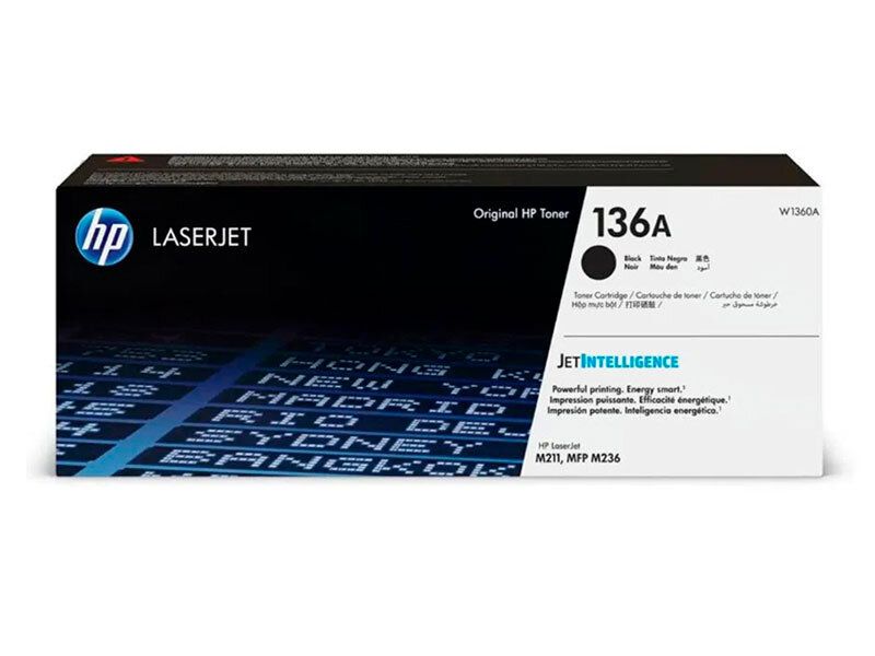 TÓNER W1360A (136A) P/ LJ M211 NEGRO 1150 PÁGINAS