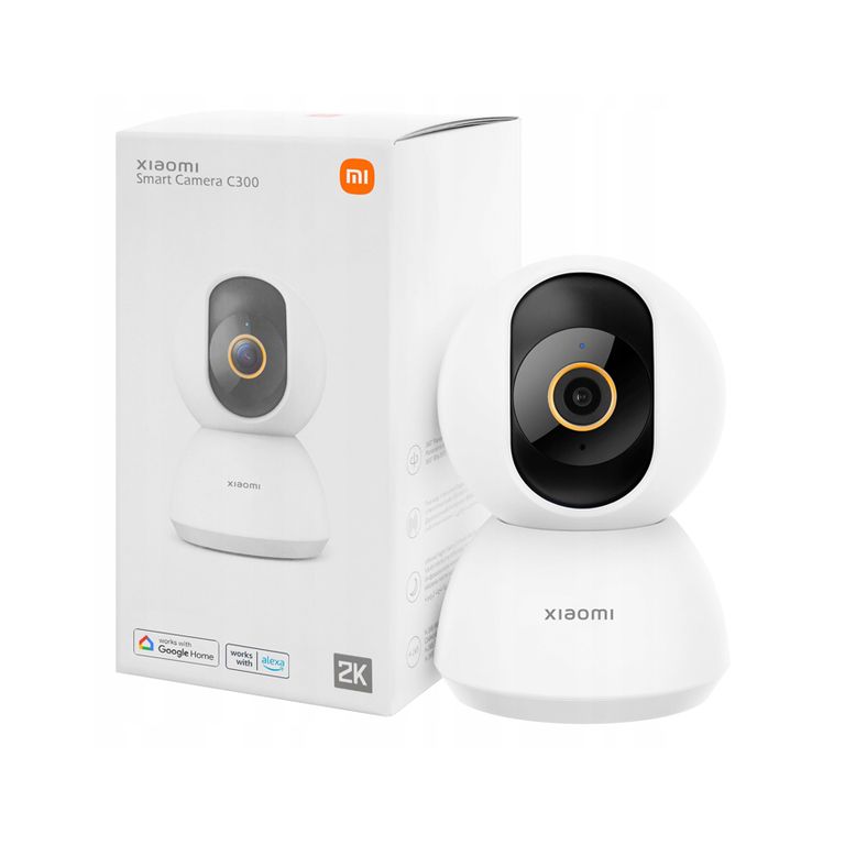 Cámara de Seguridad WiFi Smart Camera C300 2K 360°