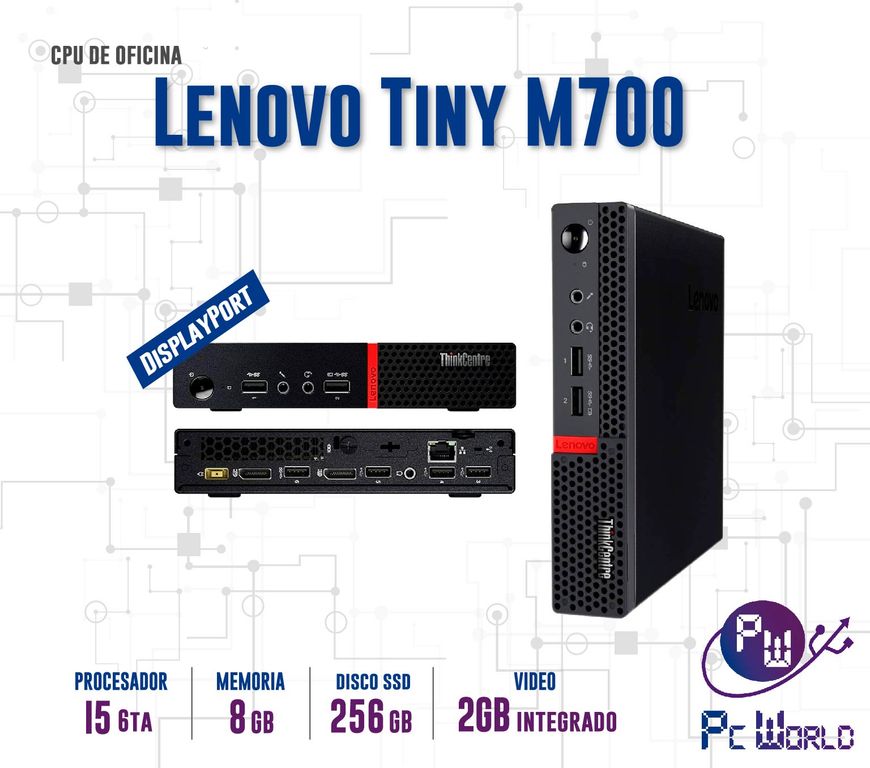 MiniCpu Reacondicionado Thinkcentre I5