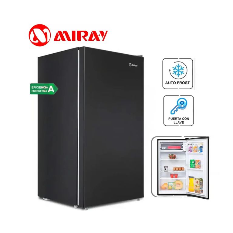 Frigobar-Refrigeradora 93 L Negro
