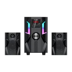 HALION - Parlante 2.1 HA-K41 Cyclon Subwoofer 4" USB, SD, BT, FM 80w