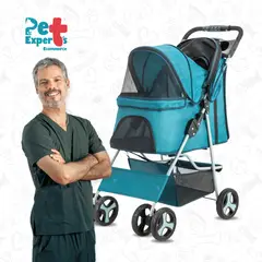 GENERICO - COCHE PET STROLLER PARA PERROS Y GATOS