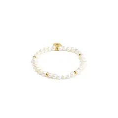 SAMANTHA PINTO HANDMADE ACCESSORIES - Pulseras Aria Blanco