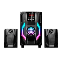 HALION - Parlante 2.1 HA-K44 Bath Subwoofer 4" USB, SD, BT, FM 80w