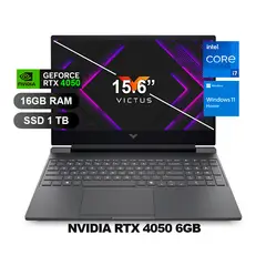 HP - Laptop Gamer Victus 15-FA2012LA I7 13620H 16GB RAM 1TB SSD RTX4050 15.6 W11h BA1U3LA