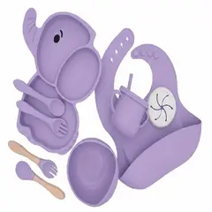 GENERICO - Set completo de alimentación 10 piezas Modelo Elefant