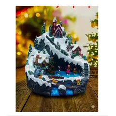 GENERICO - VILLA NAVIDEÑA DE CALIDAD A1 CON MOVIMIENTO Y MUSICAL