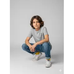 FUNZEE - Polo 100% Algodón Jersey 200gr para Niño