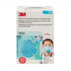 3M - MASCARILLA N95 X 20 UNIDADES 1860 -