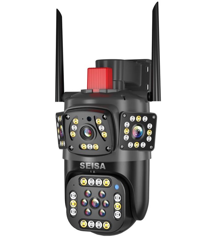 Camara De Vigilancia Con Movimiento - Wifi Exteriores - Triple Lente fullHD