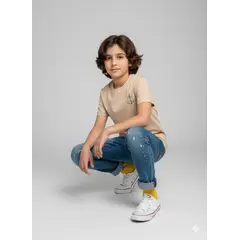 FUNZEE - Polo 100% Algodón Jersey 200gr para Niño