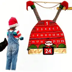 GENERICO - Calendario de ABVIENTO DE CALIDAD ROJO PREMIUM A1