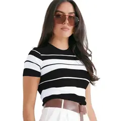 GENERICO - Polo Mujer Hilo New Ecoshoping 359G-17 Color Negro