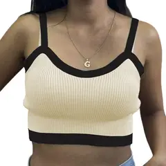 GENERICO - Top Teresa Hilo Tacto 260G Taw-11 Color Hueso