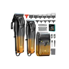 PREMIUM - Maquina Combo Corte Cabello Clipper Trimmer Shaver Vgr-644