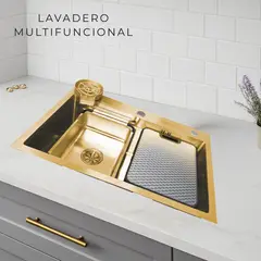 FRATELLI - LAVADERO MULTIFUNCIONAL MARVELOUS DORADO