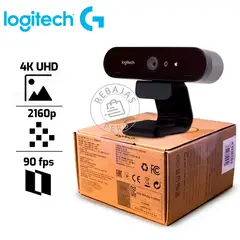 LOGITECH - Cámara Web Brio 4K Ultra HD con Micrófono y HDR