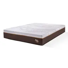 PARAISO - Colchón Abrazzo King + 2 Almohadas Viscoélasticas + Protector