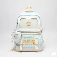 GENERICO - Mochila escolar Ositos tamaño oficio