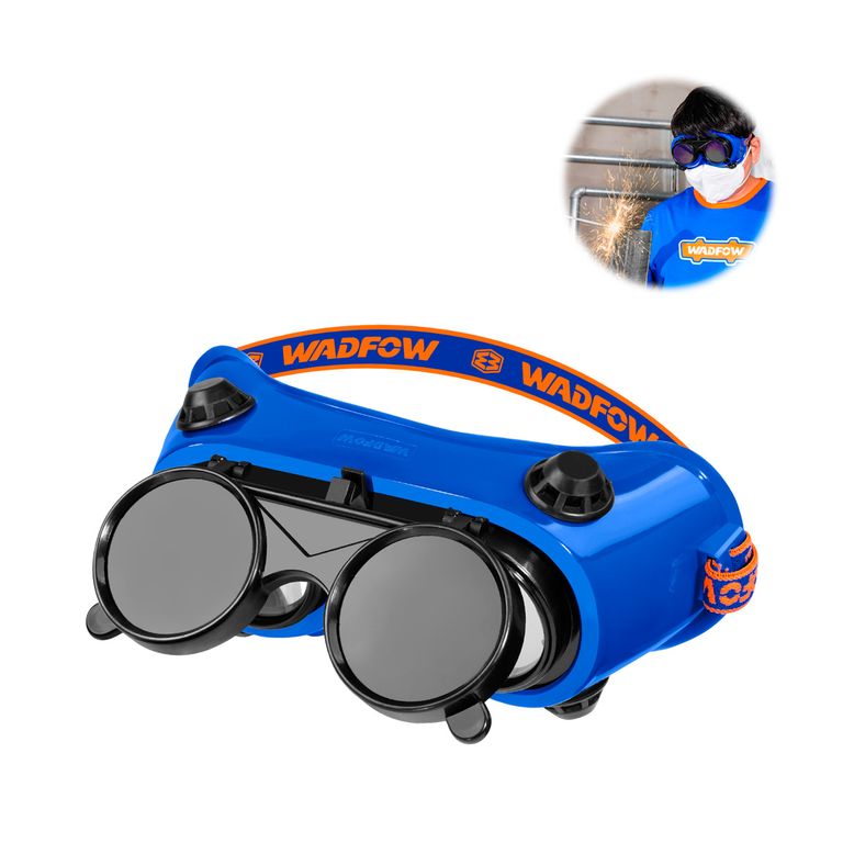 Lentes De Soldar Clente Abatible Protección Din 11- Wsg3811