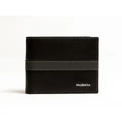 VALENCIA LEATHER - BILLETERA VALENCIA PARA VARON DE CUERO