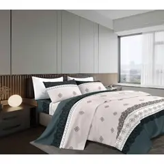 GOLDSUN - JUEGO DE SÁBANAS 4 PIEZAS 1800 HILOS 2 PLAZAS