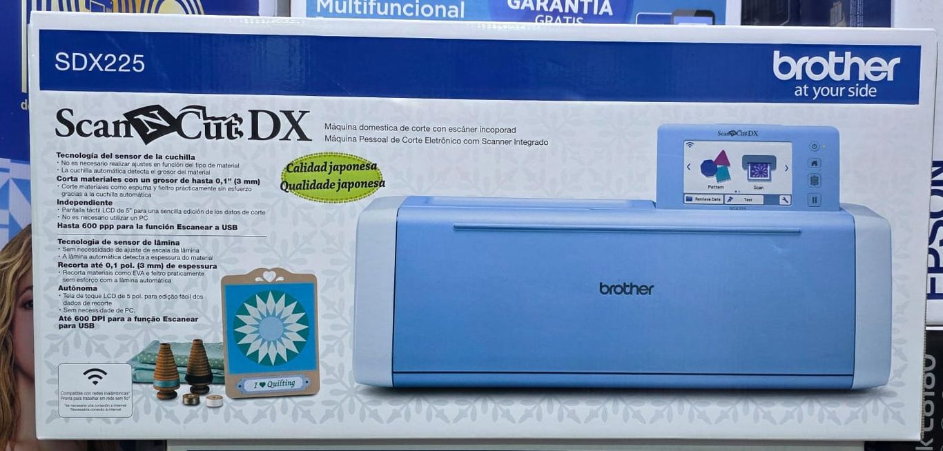 Plotter de corte Scan NCut SDX-225