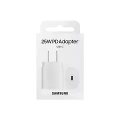 SAMSUNG - ADAPTADOR Tipo C 25W Original - BLANCO