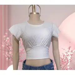 MARC - Blusa Manga Corta Casual Muje