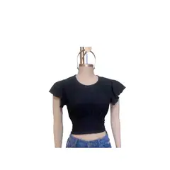 MARC - Blusa Manga Corta Casual Muje