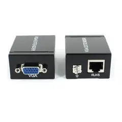 GENERICO - Extender Vga Extensor Utp Vga Rj45 Hasta 60 Metros Cat 5e/6