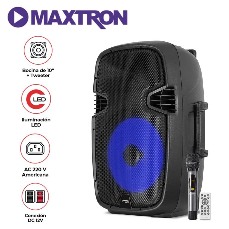 Parlante Merkury MX 1510 USB BT TWS 01 Micrófono Conex. AC