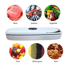 GENERICO - Selladora De Bolsa Al Vacío MK-801 Pantalla Lcd De Alimentos