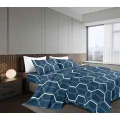 GOLDSUN - JUEGO DE SÁBANAS 4 PIEZAS 1800 HILOS QUEEN