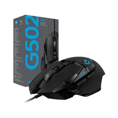 LOGITECH - Mouse Gaming G502 HERO 25K RGB LIGHTSYNC alta precisión d